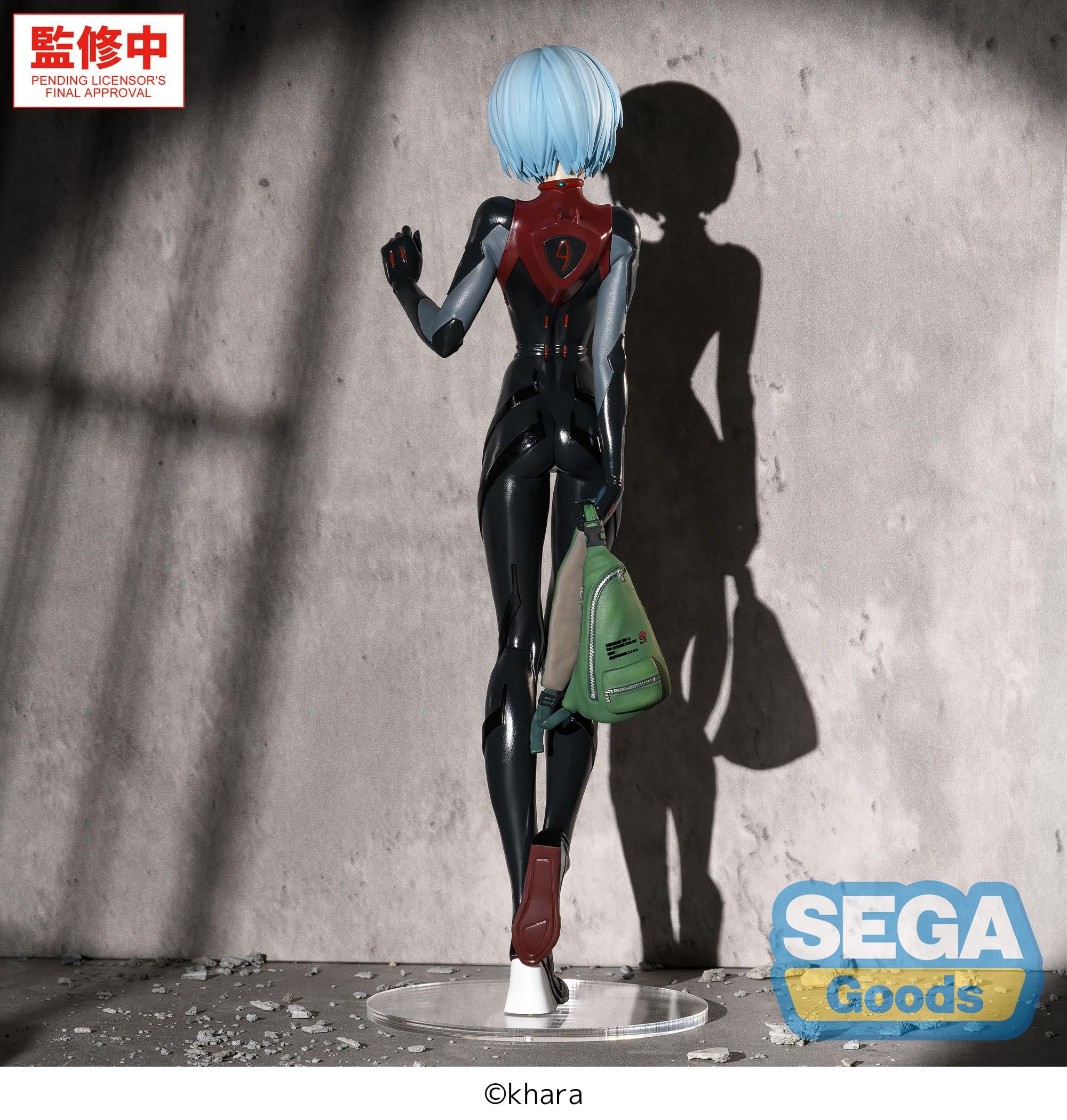 Rebuild of Evangelion FiGURiZMa Rei Ayanami (Tentative Name Plugsuit Ver.) Figure Gallery Image 4