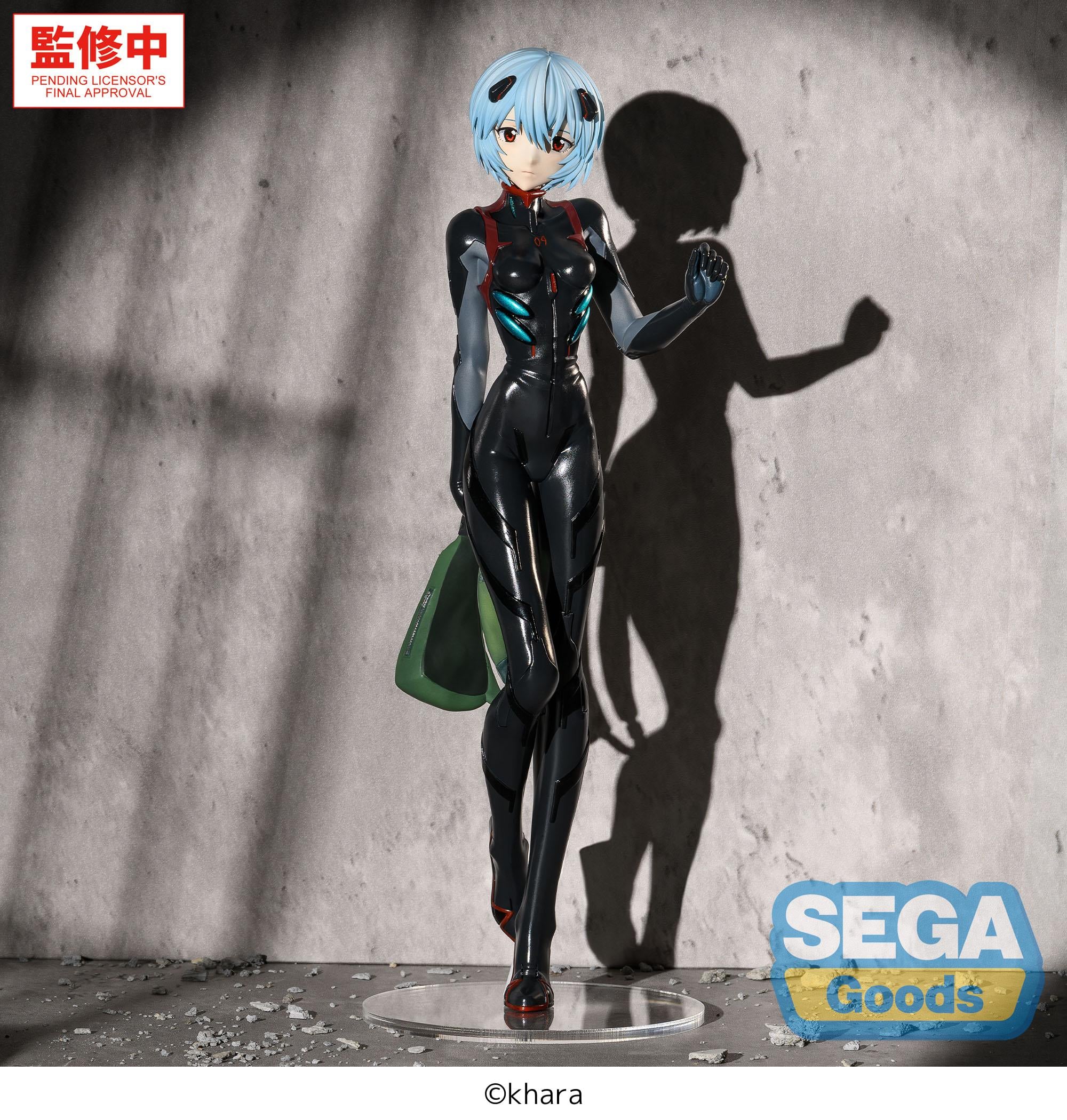 Rebuild of Evangelion FiGURiZMa Rei Ayanami (Tentative Name Plugsuit Ver.) Figure Gallery Image 3