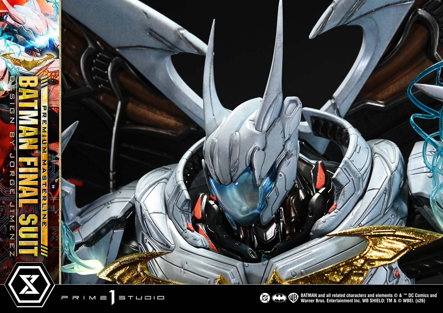 Justice League Premium Masterline Batman Final Suit (Bonus Ver.) Scaled Limited Edition Statue Gallery Image 32