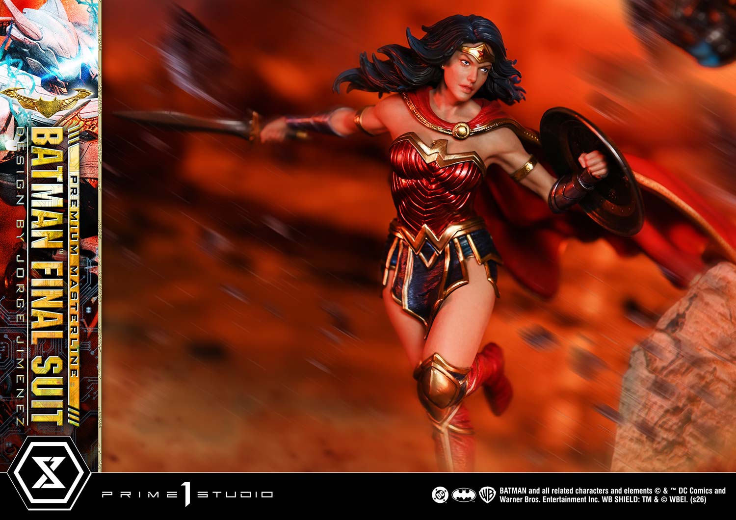 Justice League Premium Masterline Batman Final Suit (Bonus Ver.) Scaled Limited Edition Statue Gallery Image 18