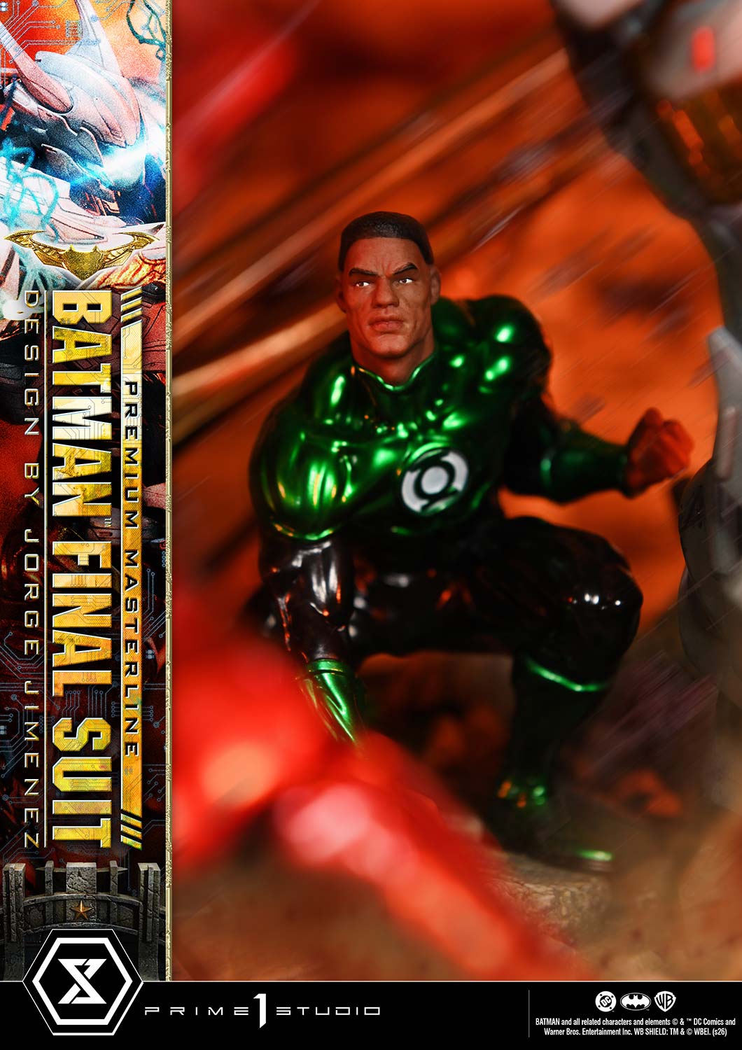 Justice League Premium Masterline Batman Final Suit (Bonus Ver.) Scaled Limited Edition Statue Gallery Image 16