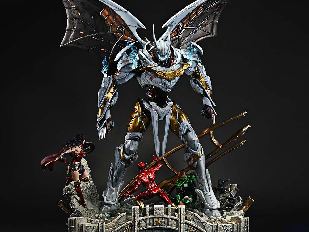 Justice League Premium Masterline Batman Final Suit (Bonus Ver.) Scaled Limited Edition Statue Gallery Image 1