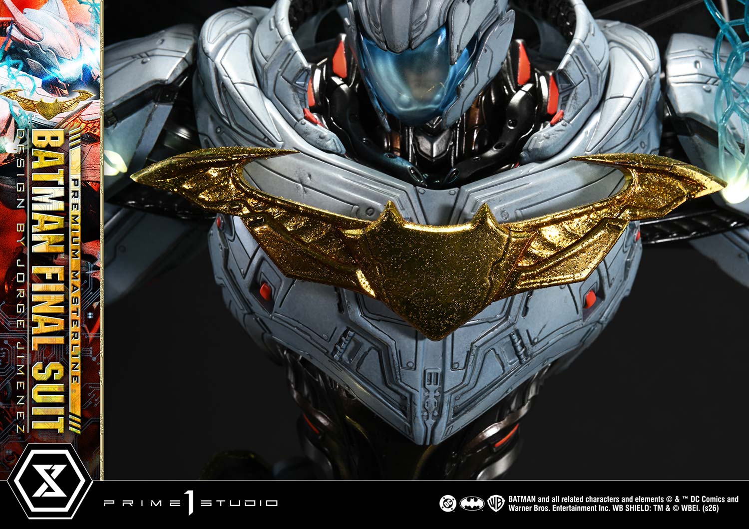 Justice League Premium Masterline Batman Final Suit (Bonus Ver.) Scaled Limited Edition Statue Gallery Image 31