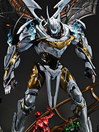 Justice League Premium Masterline Batman Final Suit (Bonus Ver.) Scaled Limited Edition Statue Gallery Image 2