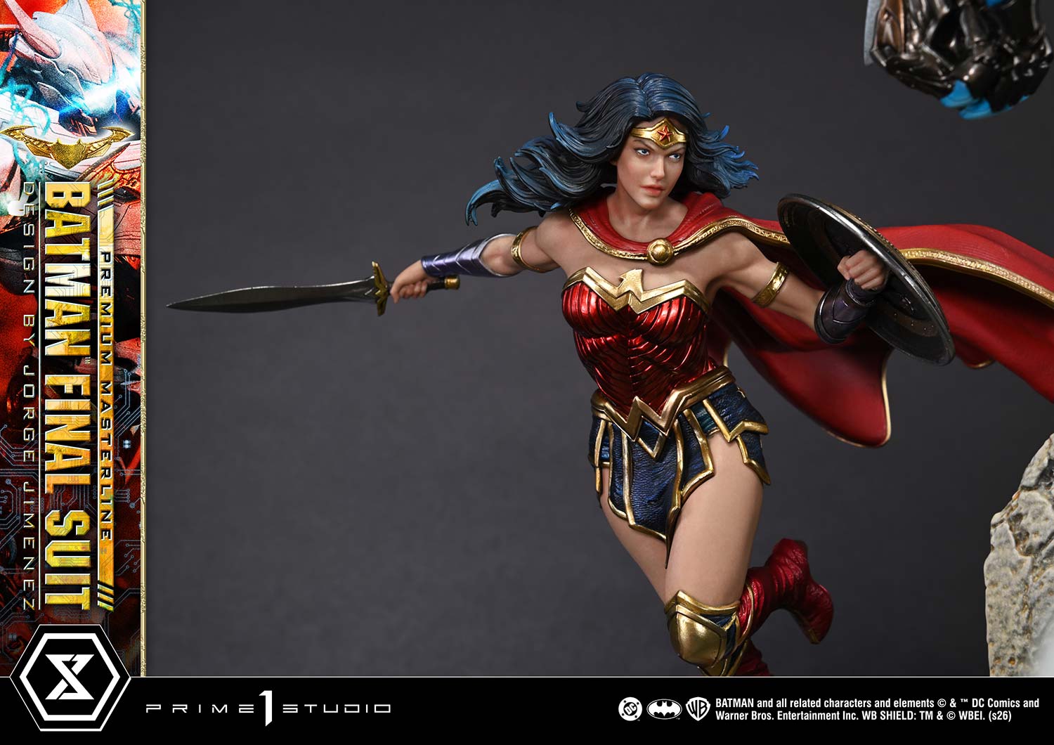 Justice League Premium Masterline Batman Final Suit (Bonus Ver.) Scaled Limited Edition Statue Gallery Image 19