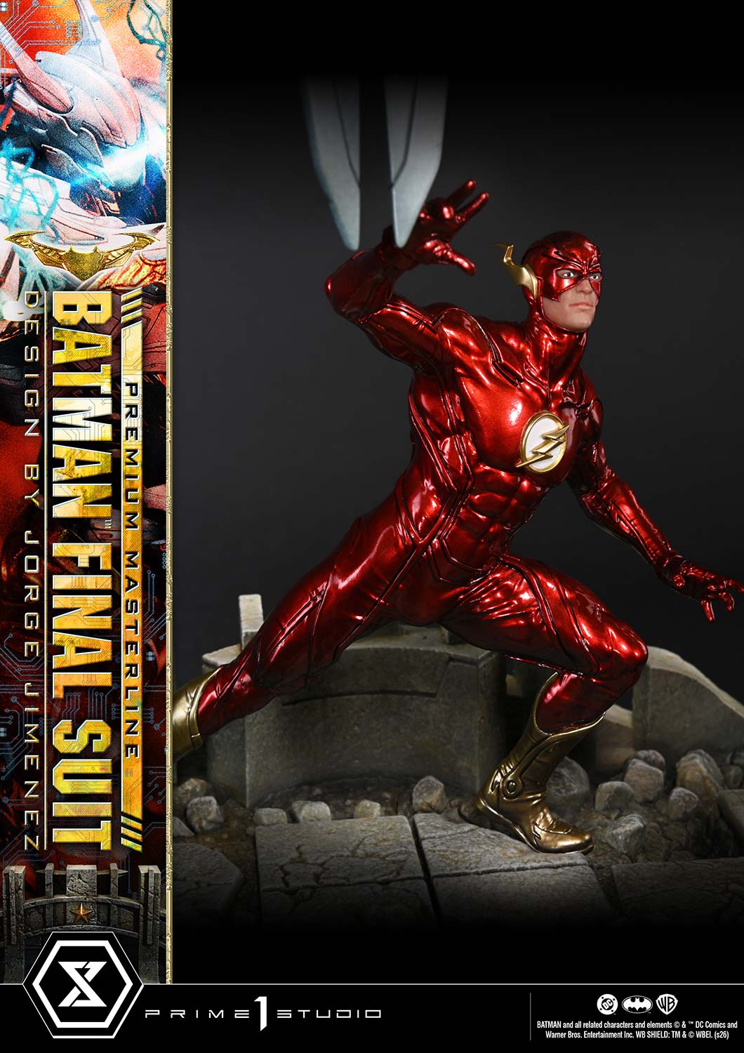 Justice League Premium Masterline Batman Final Suit (Bonus Ver.) Scaled Limited Edition Statue Gallery Image 21
