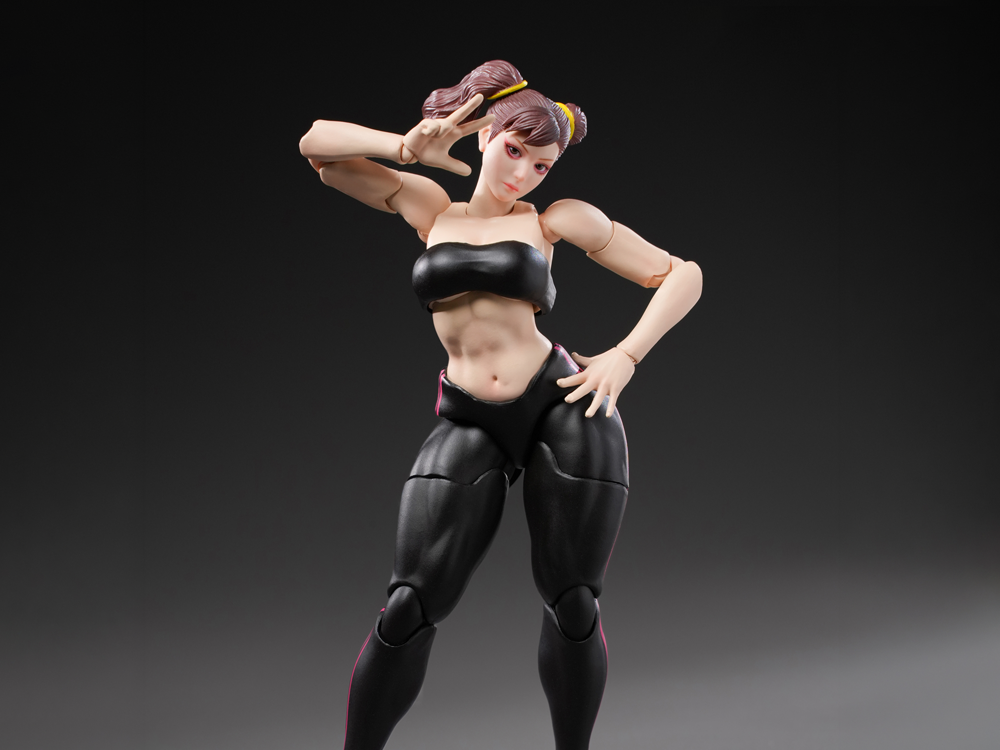 Cyberpunk Fighters Club Quinn Lee (Shadow Princess Black Ver.) 1/12 Scale Action Figure Gallery Image 1