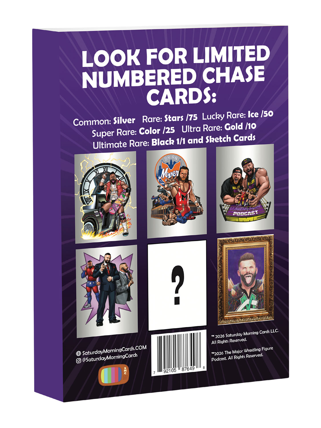 Major Wrestling Figure Podcast Single Card Limited Edition Collectible Gallery Image 3
