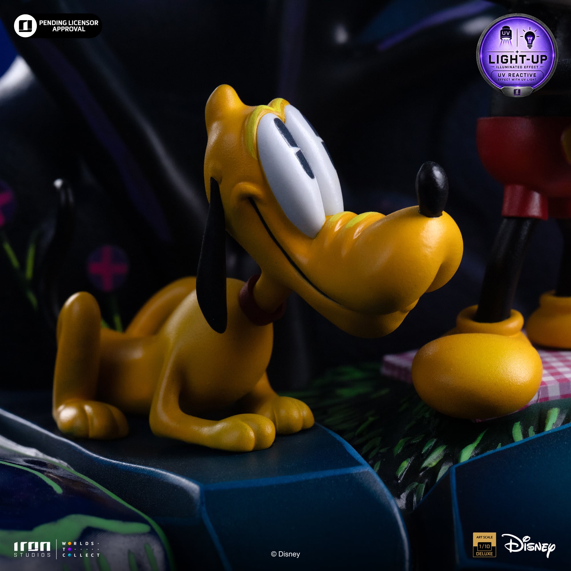 Disney Classics Mickey, Minnie and Pluto's Day at the Park (Deluxe Ver.) 1/10 Art Scale Statue Gallery Image 13