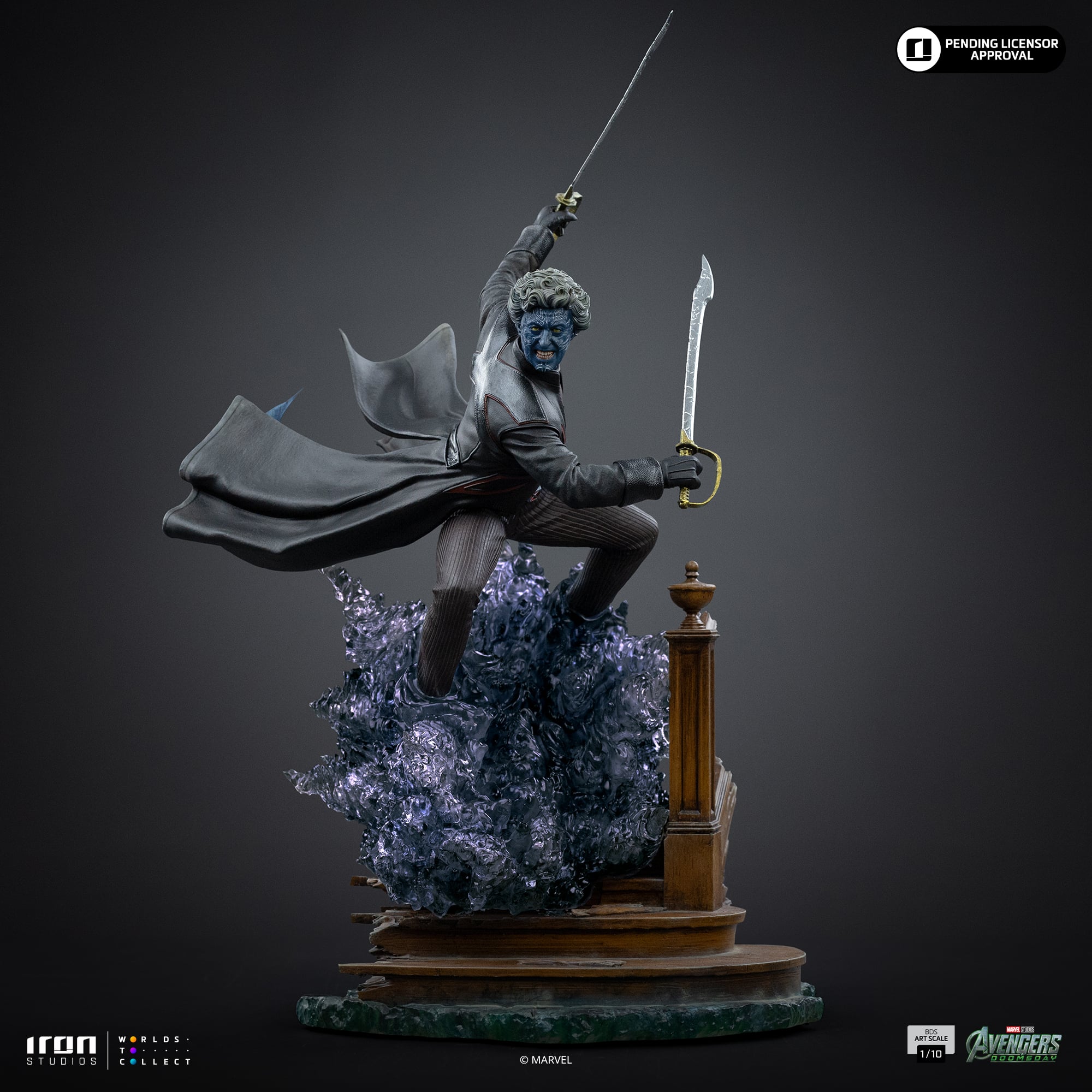 Avengers: Doomsday Nightcrawler 1/10 Art Scale Statue Gallery Image 3