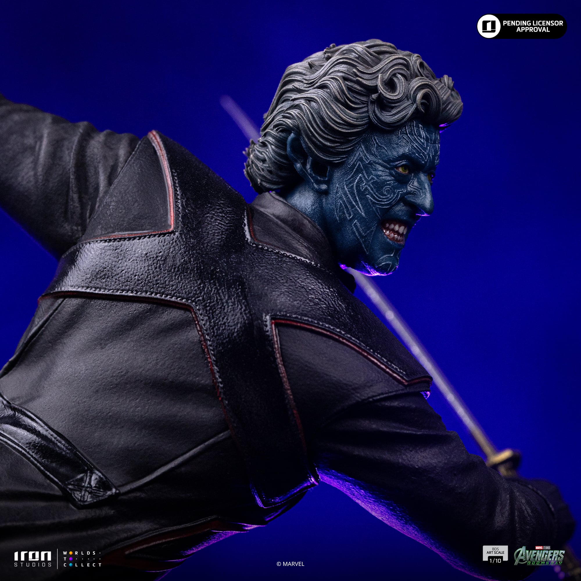 Avengers: Doomsday Nightcrawler 1/10 Art Scale Statue Gallery Image 8