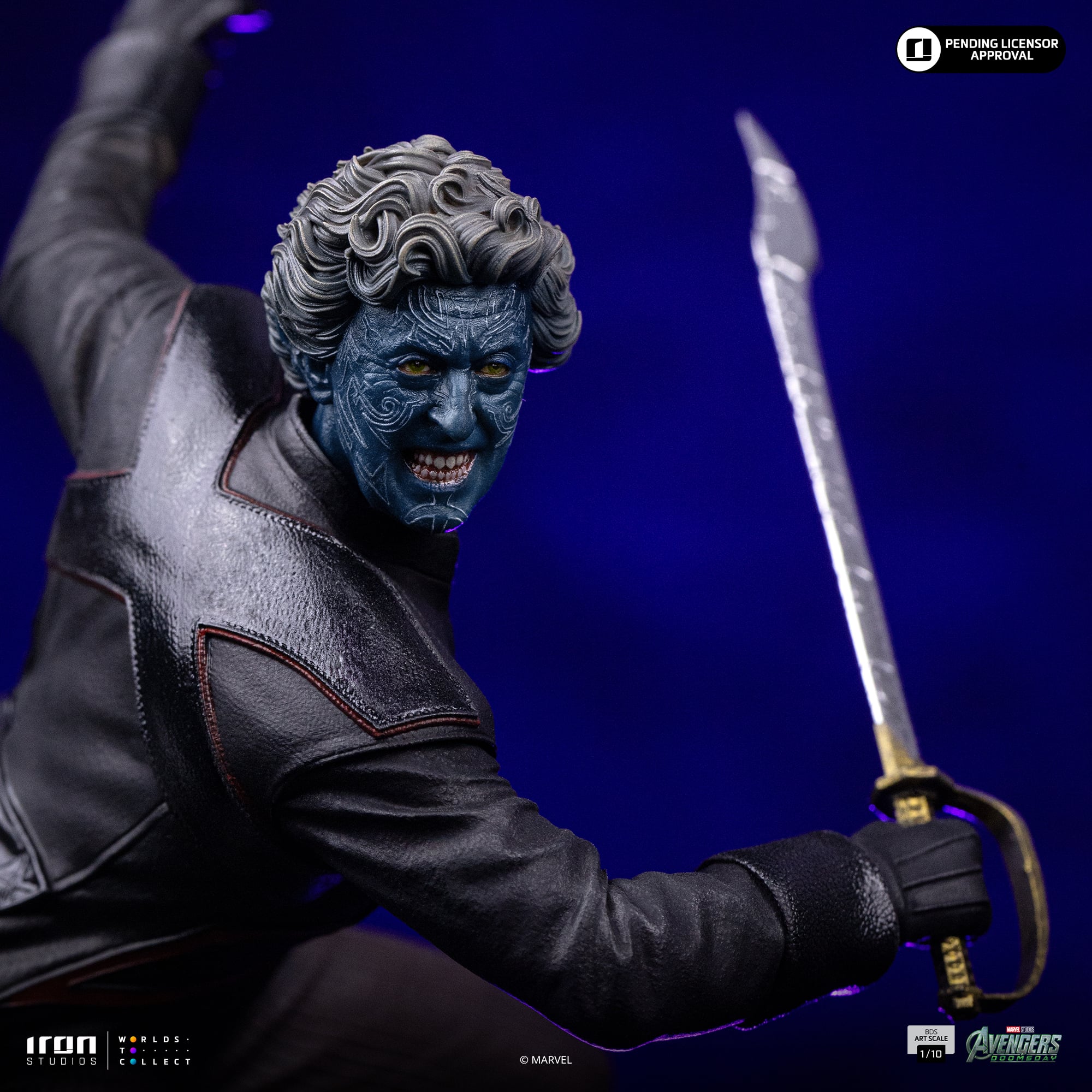 Avengers: Doomsday Nightcrawler 1/10 Art Scale Statue Gallery Image 11
