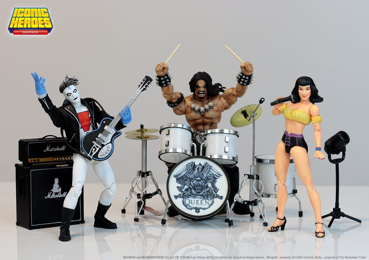 Madman Iconic Heroes Series Madman 1/12 Scale Action Figure Gallery Image 12
