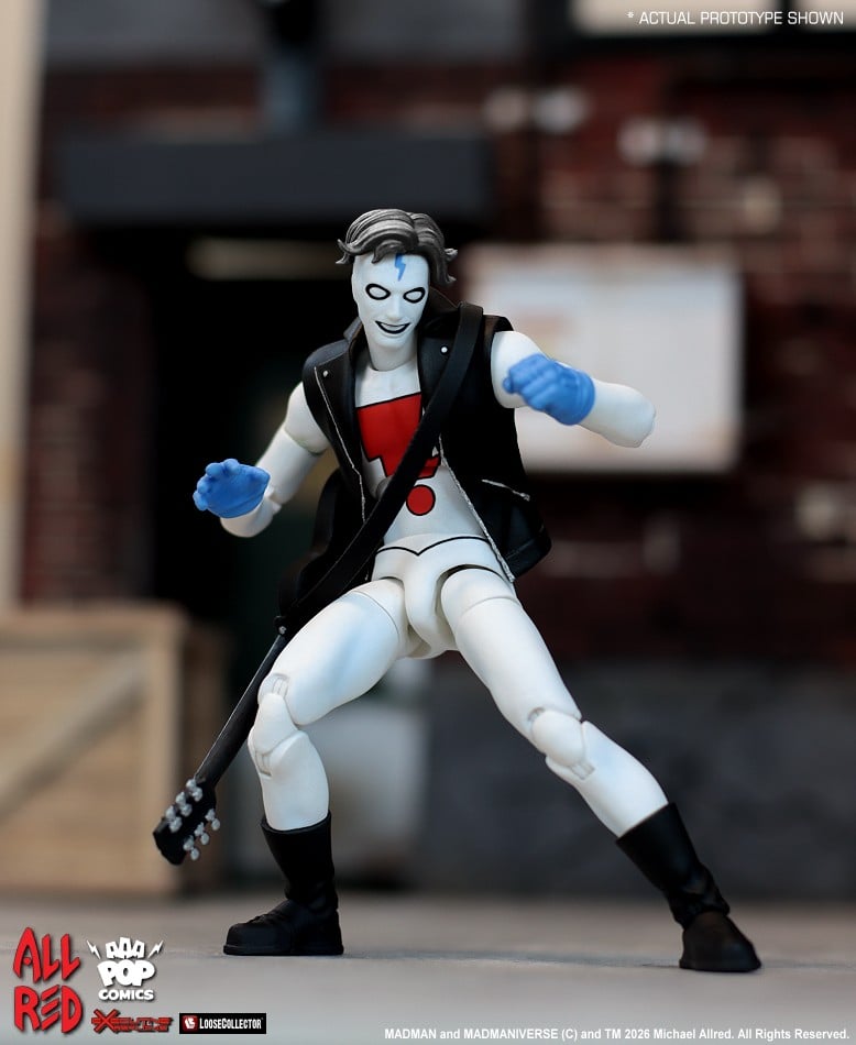 Madman Iconic Heroes Series Madman 1/12 Scale Action Figure Gallery Image 6