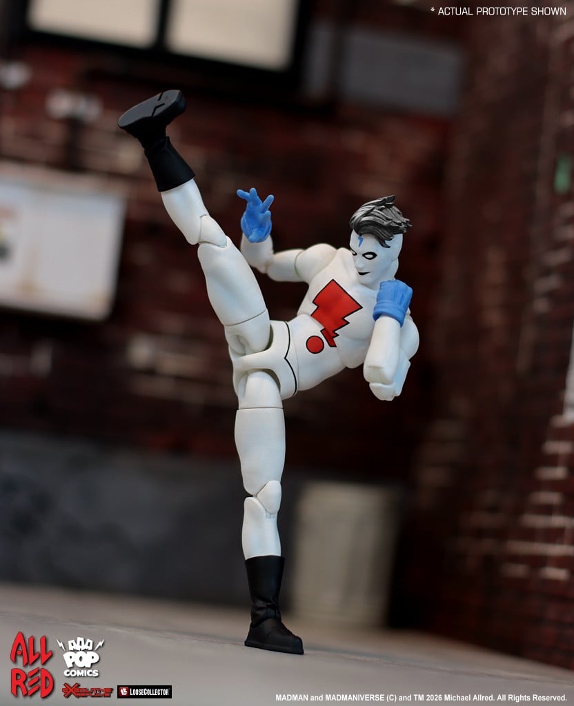Madman Iconic Heroes Series Madman 1/12 Scale Action Figure Gallery Image 9