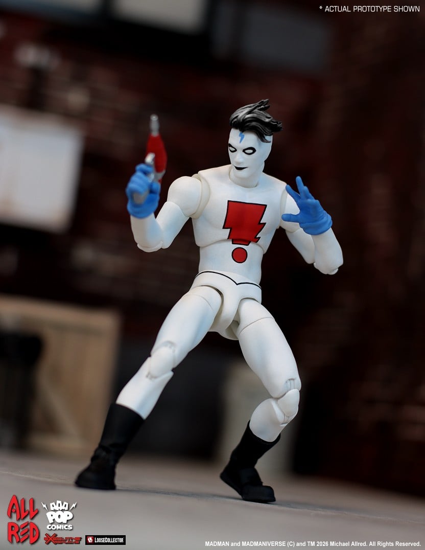 Madman Iconic Heroes Series Madman 1/12 Scale Action Figure Gallery Image 8