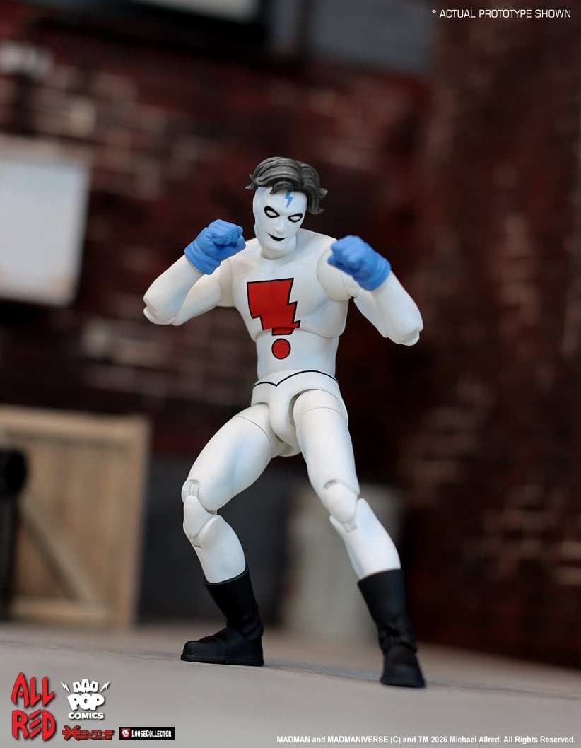 Madman Iconic Heroes Series Madman 1/12 Scale Action Figure Gallery Image 7