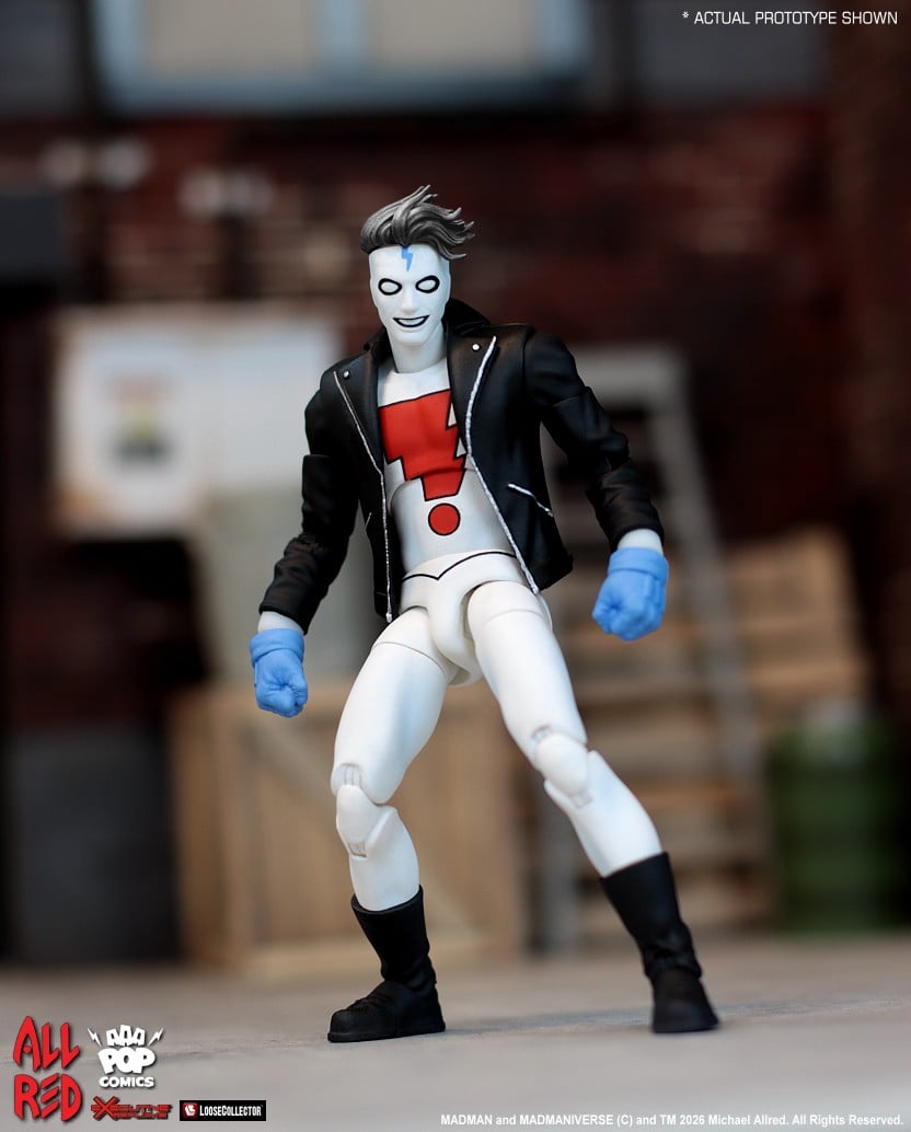 Madman Iconic Heroes Series Madman 1/12 Scale Action Figure Gallery Image 4