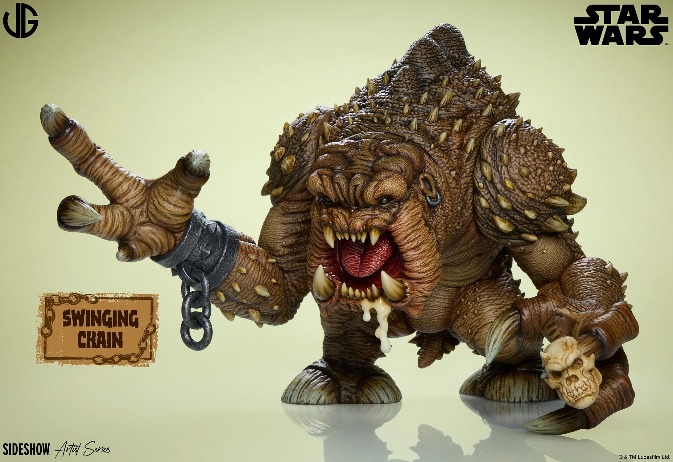 Star Wars: Return of the Jedi Rancor Designer Collectible Statue Gallery Image 10