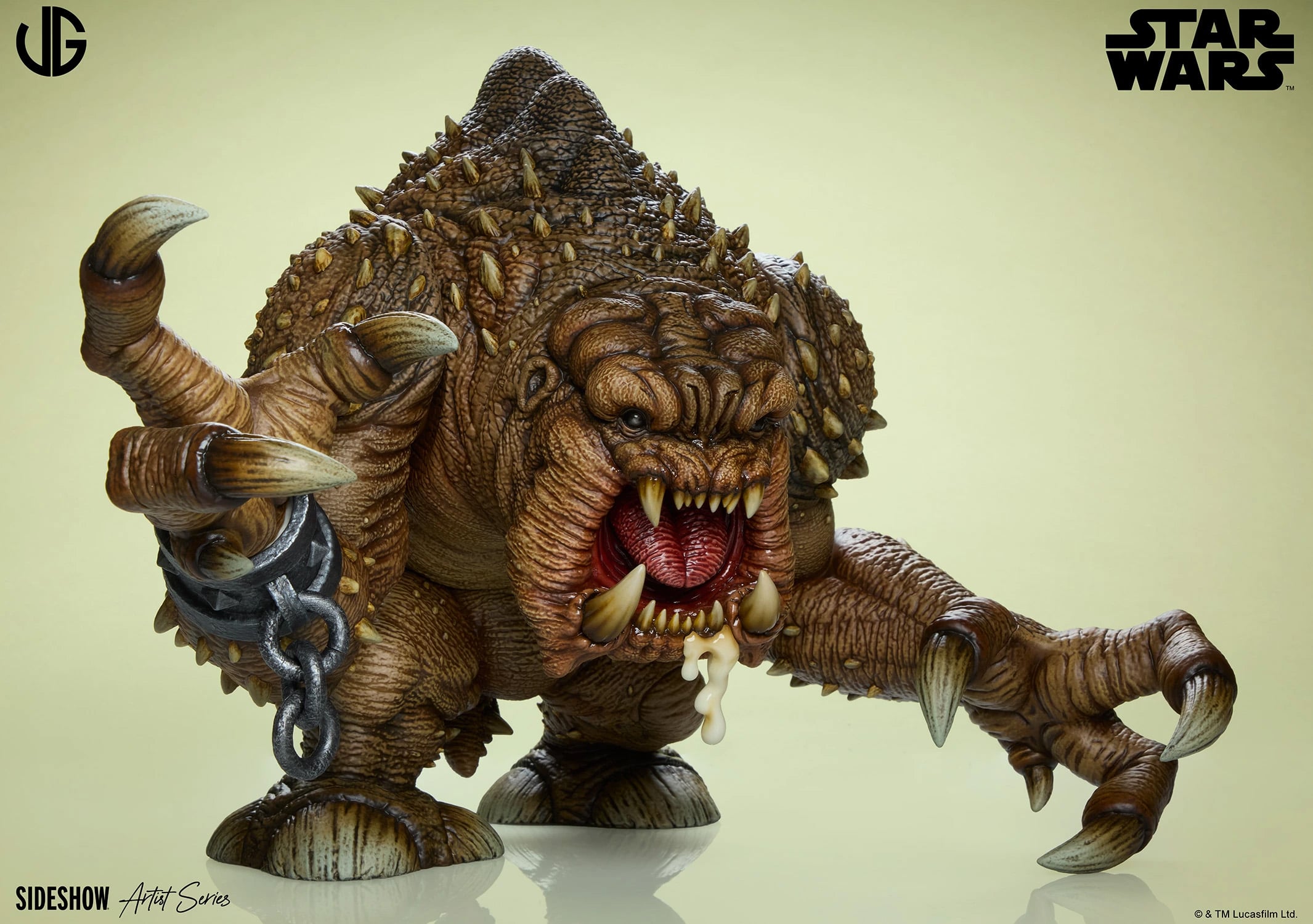 Star Wars: Return of the Jedi Rancor Designer Collectible Statue Gallery Image 9
