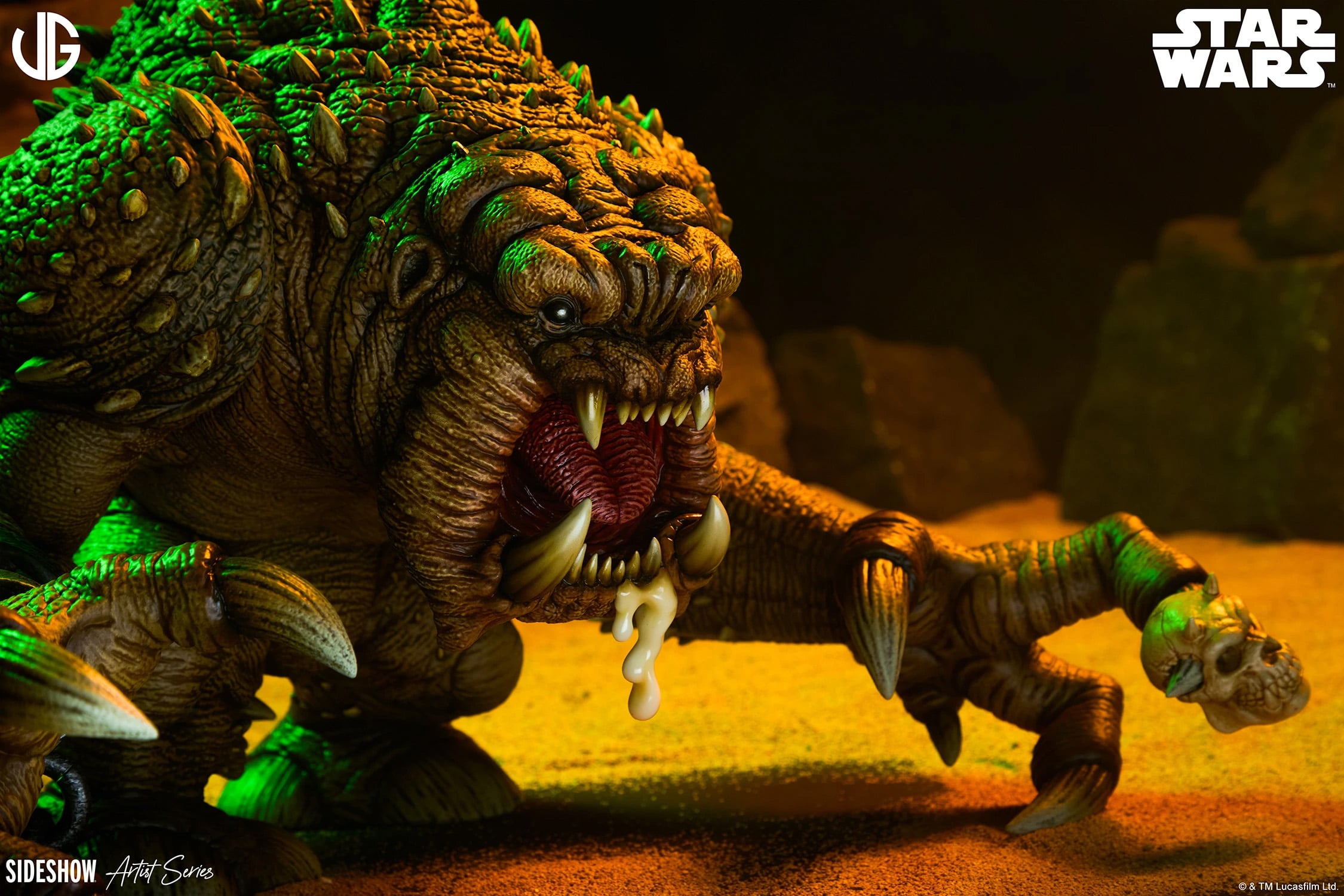 Star Wars: Return of the Jedi Rancor Designer Collectible Statue Gallery Image 5