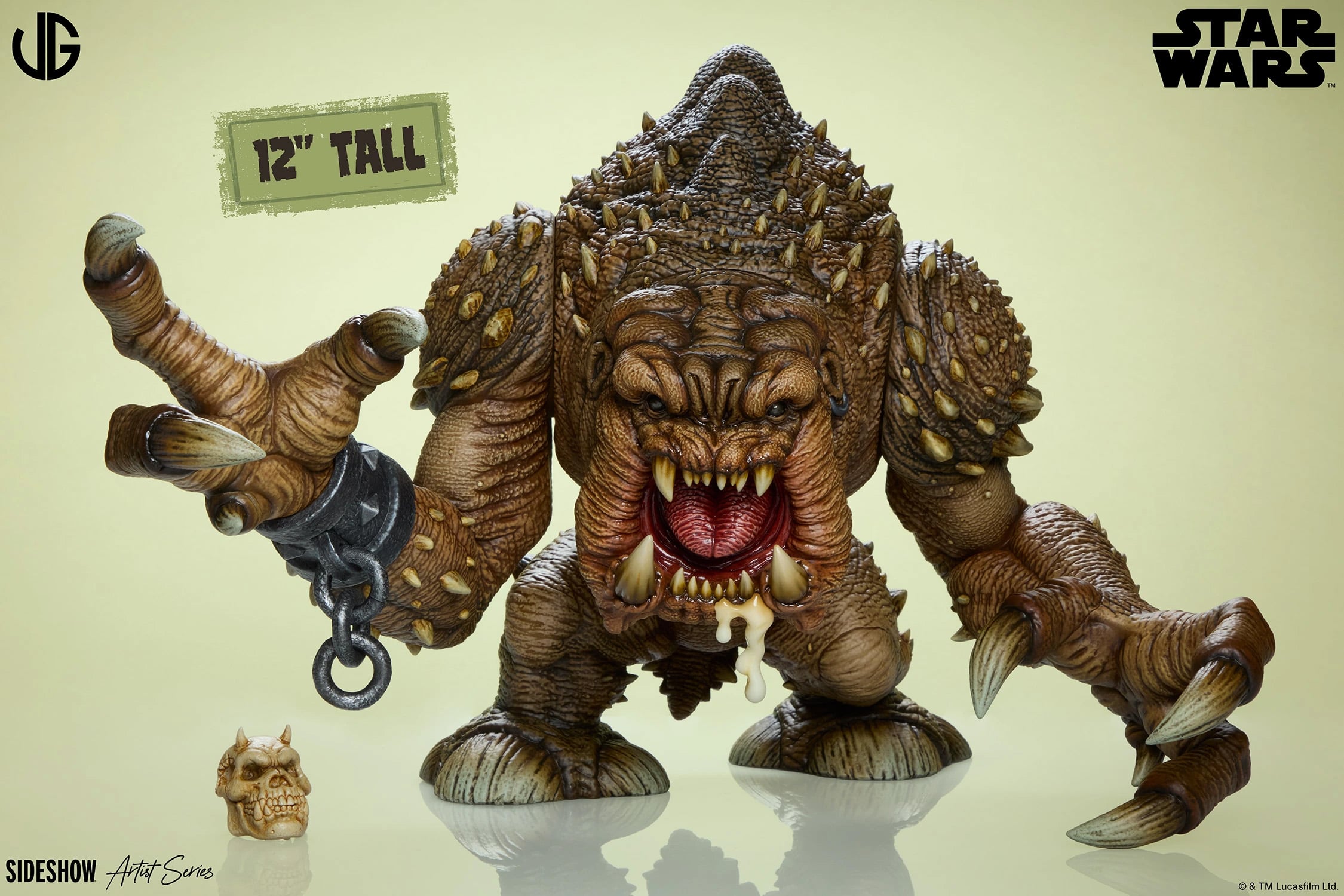 Star Wars: Return of the Jedi Rancor Designer Collectible Statue Gallery Image 12