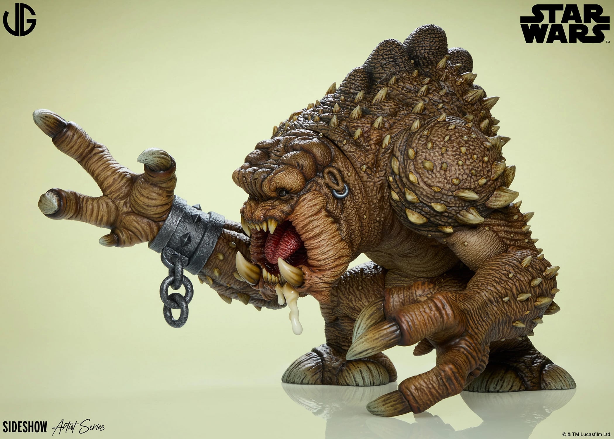 Star Wars: Return of the Jedi Rancor Designer Collectible Statue Gallery Image 8