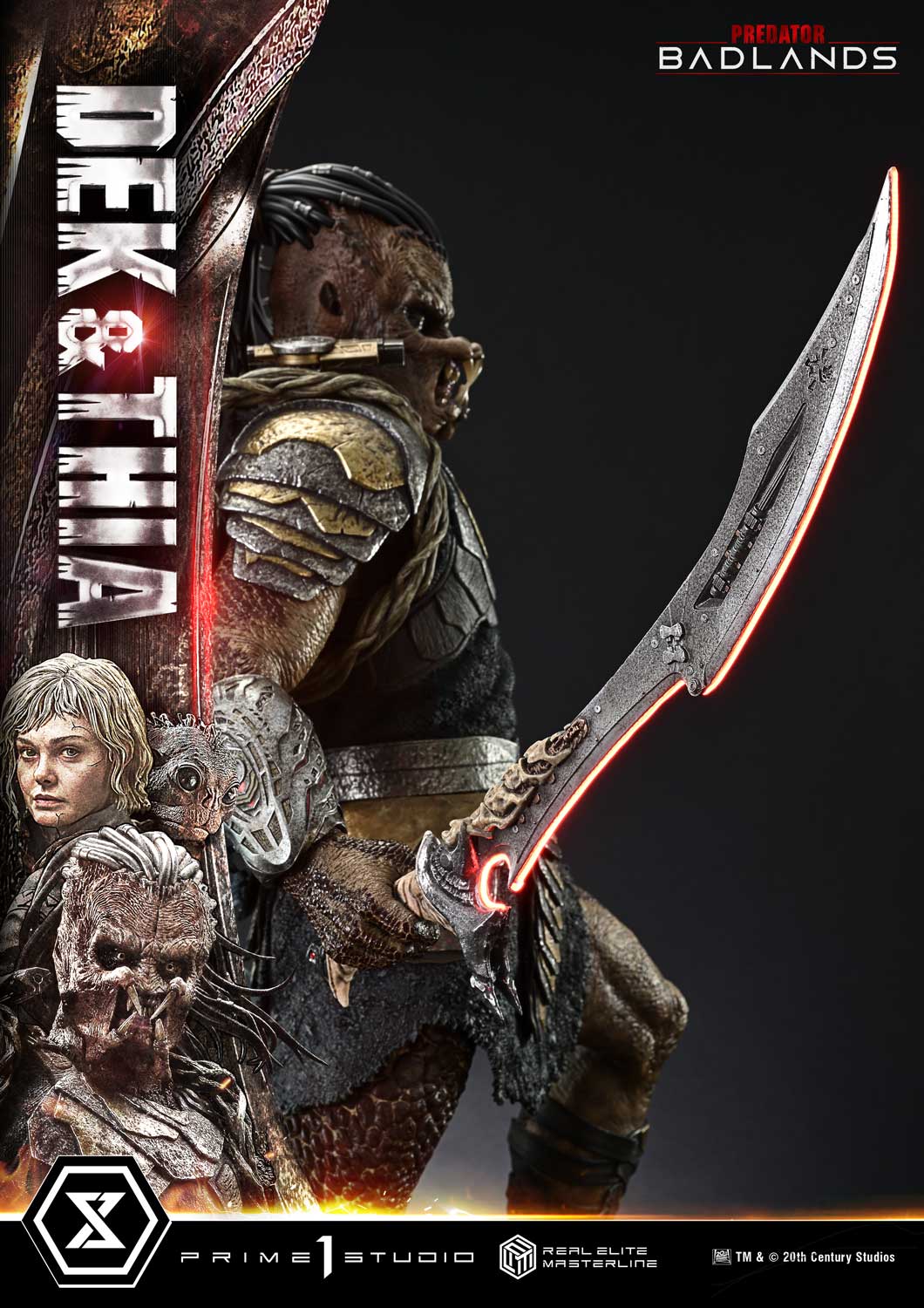 Predator: Badlands Real Elite Masterline Dek & Thia 1/3 Scale Statue Gallery Image 15