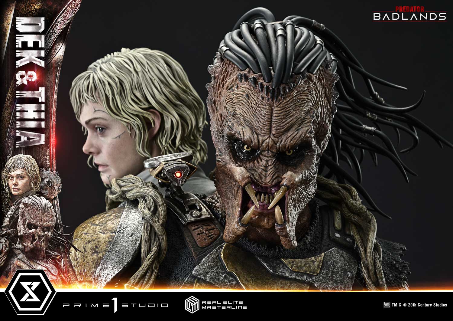 Predator: Badlands Real Elite Masterline Dek & Thia 1/3 Scale Statue Gallery Image 19