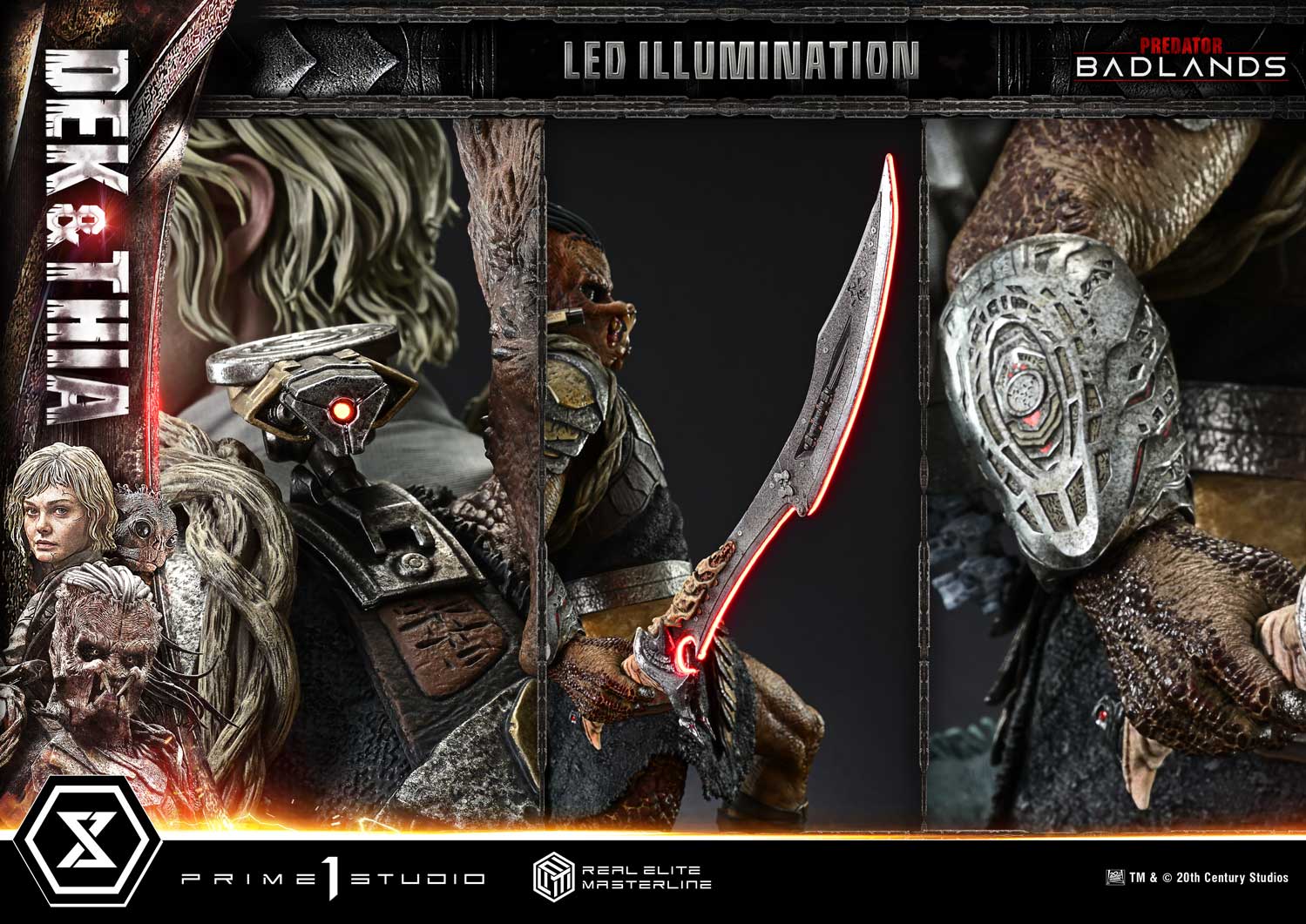 Predator: Badlands Real Elite Masterline Dek & Thia 1/3 Scale Statue Gallery Image 27