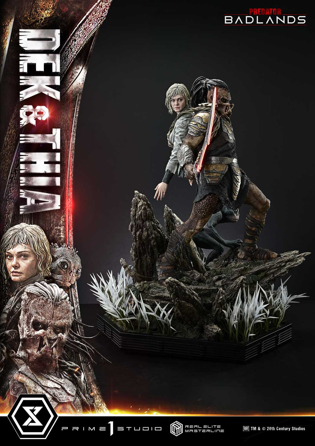 Predator: Badlands Real Elite Masterline Dek & Thia 1/3 Scale Statue Gallery Image 23