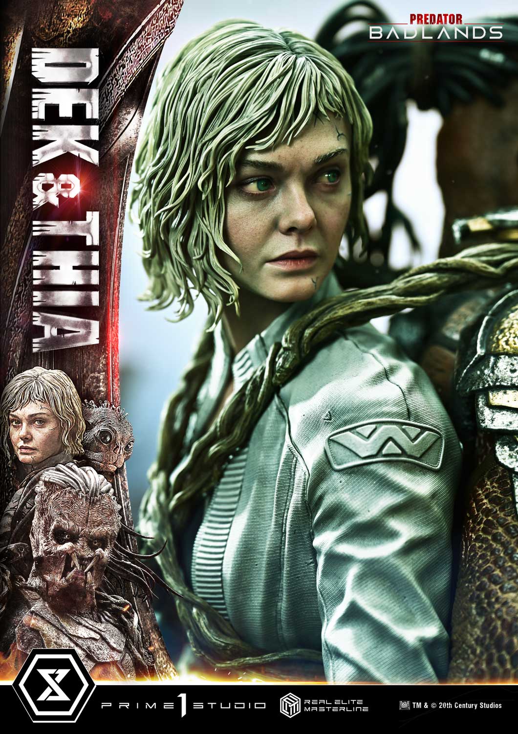 Predator: Badlands Real Elite Masterline Dek & Thia 1/3 Scale Statue Gallery Image 12