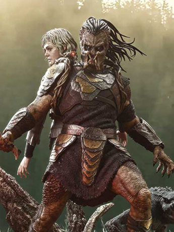 Predator: Badlands Real Elite Masterline Dek & Thia 1/3 Scale Statue Gallery Image 2