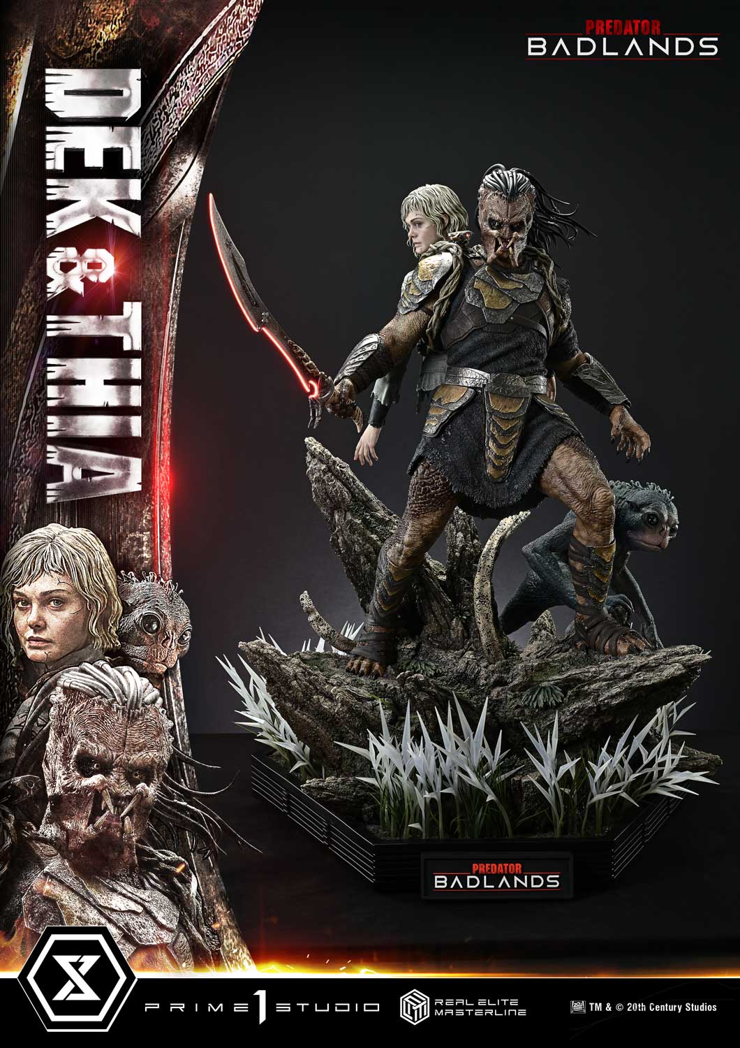 Predator: Badlands Real Elite Masterline Dek & Thia 1/3 Scale Statue Gallery Image 22