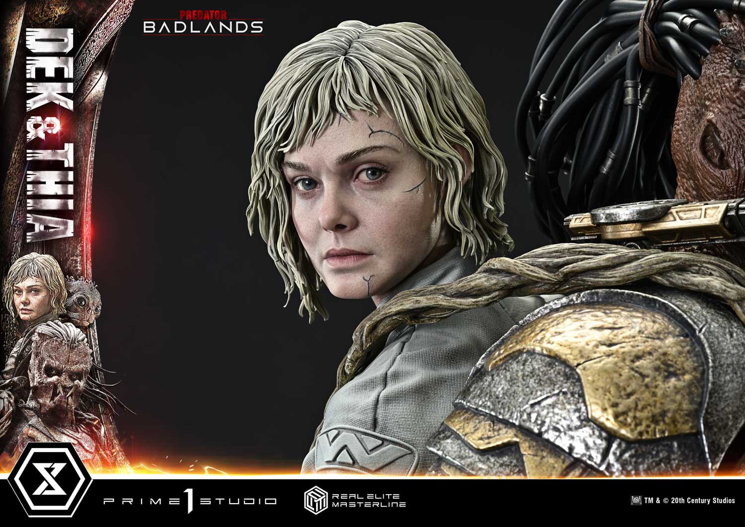 Predator: Badlands Real Elite Masterline Dek & Thia 1/3 Scale Statue Gallery Image 18