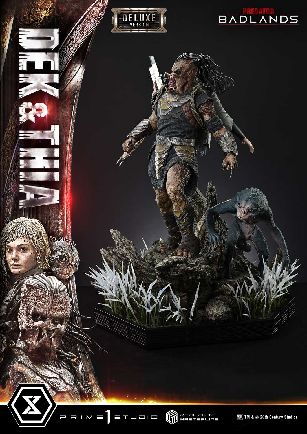 Predator: Badlands Real Elite Masterline Dek & Thia (Deluxe Ver.) 1/3 Scale Statue Gallery Image 54