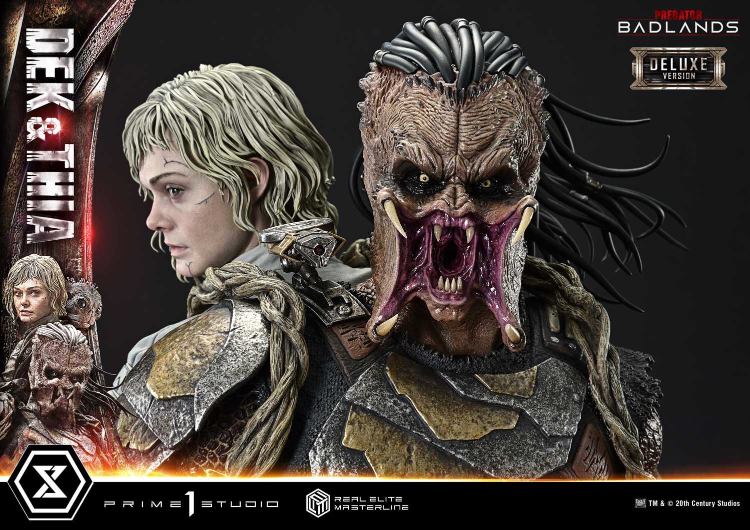 Predator: Badlands Real Elite Masterline Dek & Thia (Deluxe Ver.) 1/3 Scale Statue Gallery Image 35
