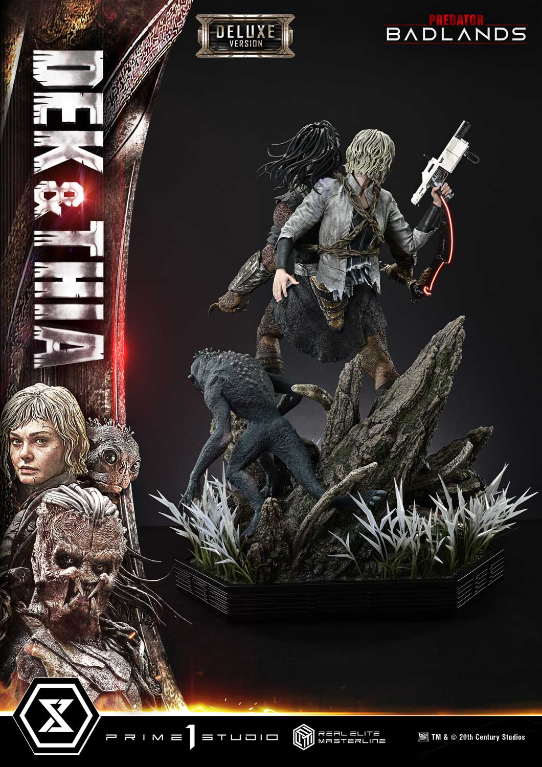 Predator: Badlands Real Elite Masterline Dek & Thia (Deluxe Ver.) 1/3 Scale Statue Gallery Image 55