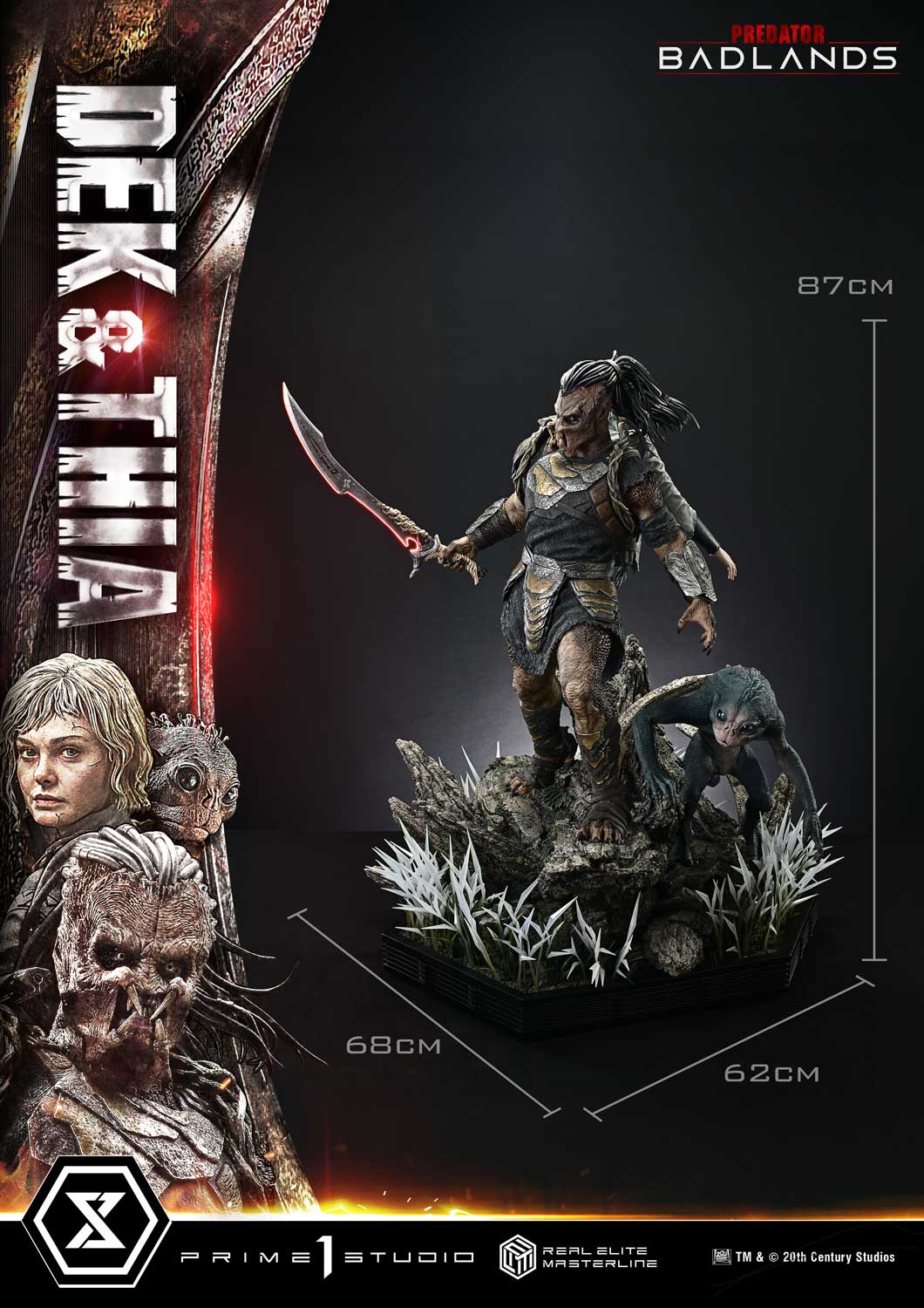 Predator: Badlands Real Elite Masterline Dek & Thia (Deluxe Ver.) 1/3 Scale Statue Gallery Image 57