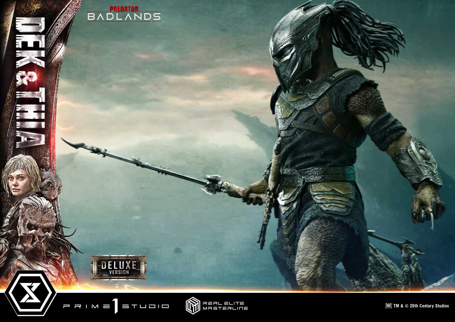 Predator: Badlands Real Elite Masterline Dek & Thia (Deluxe Ver.) 1/3 Scale Statue Gallery Image 17
