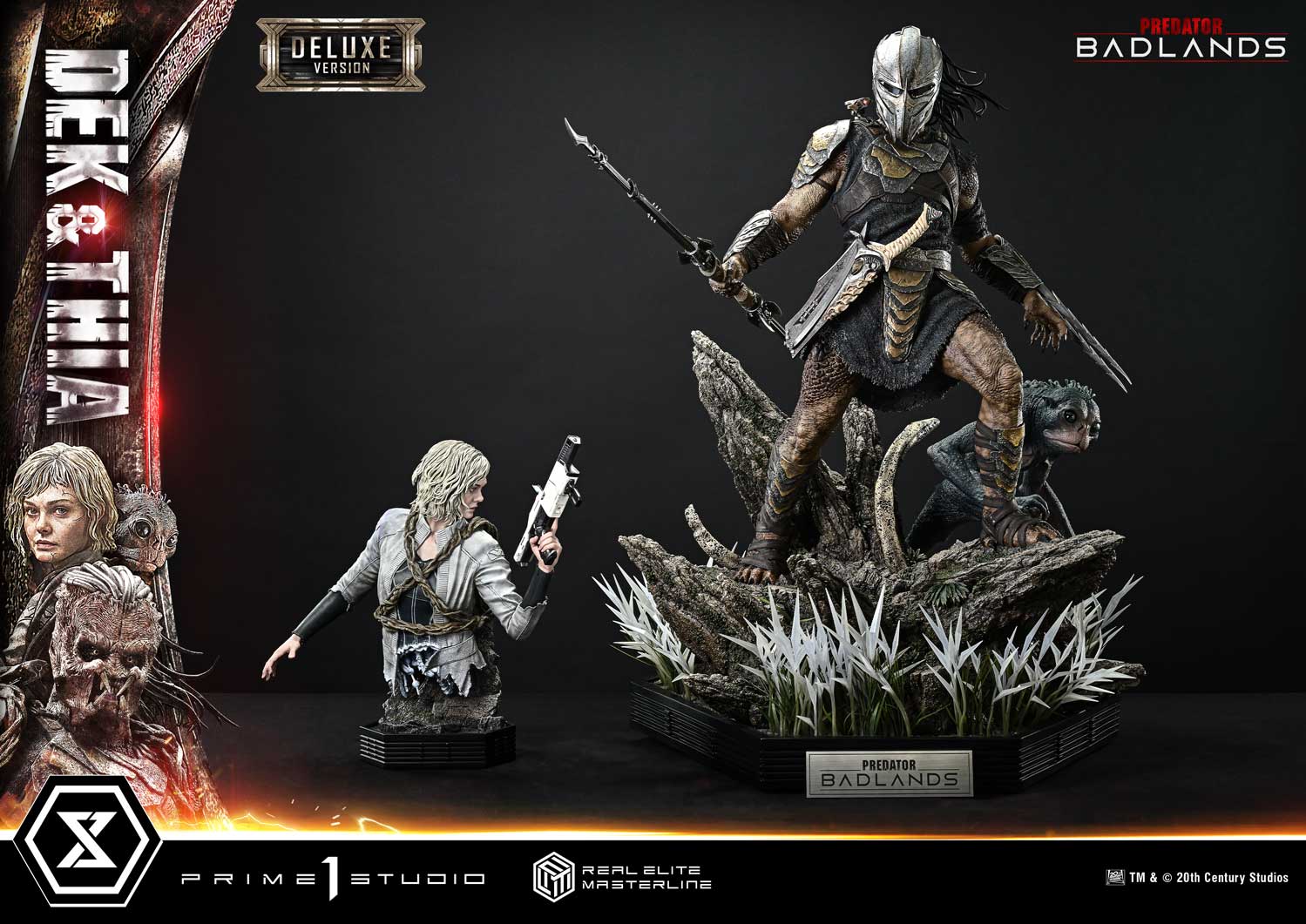 Predator: Badlands Real Elite Masterline Dek & Thia (Deluxe Ver.) 1/3 Scale Statue Gallery Image 45