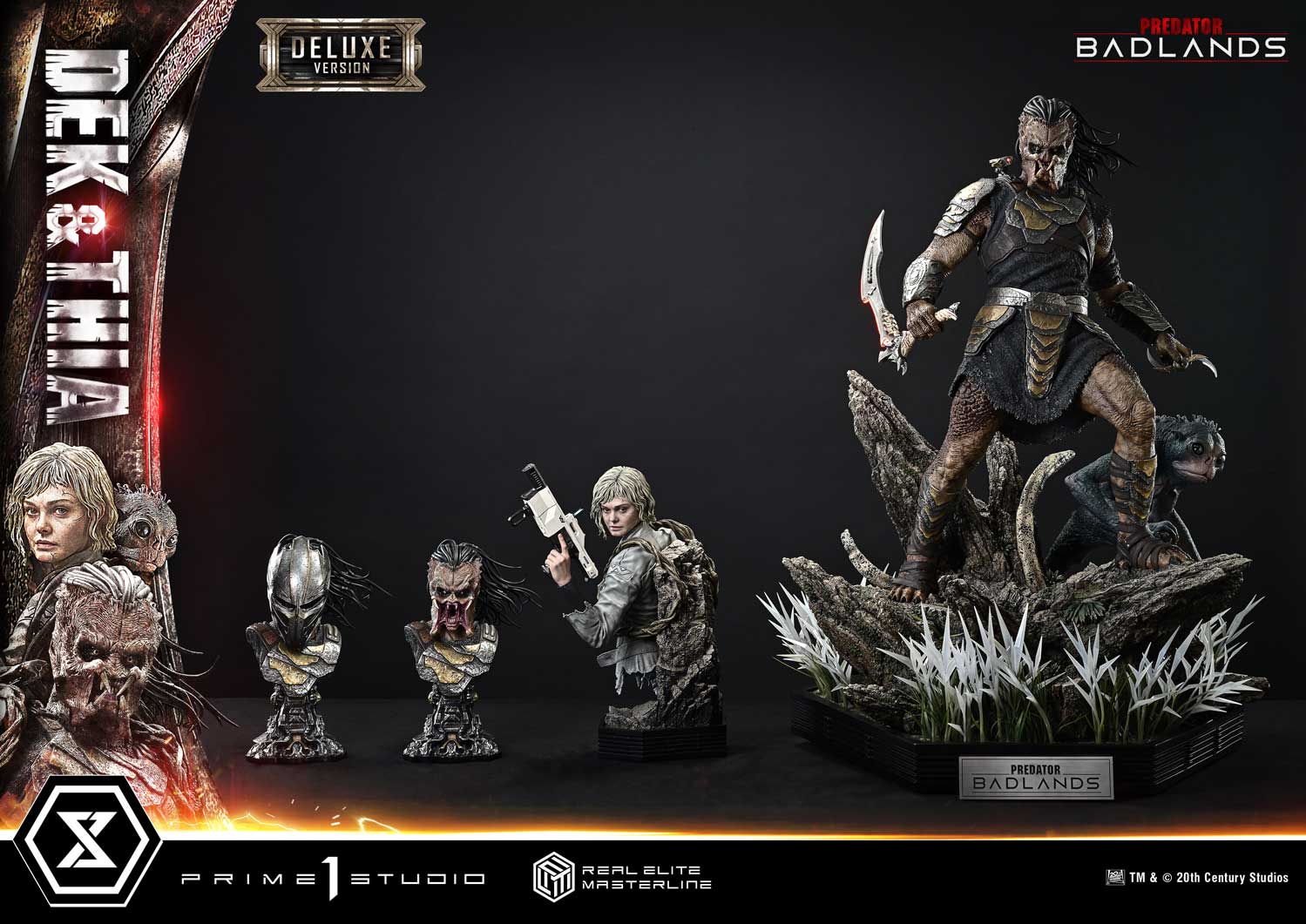 Predator: Badlands Real Elite Masterline Dek & Thia (Deluxe Ver.) 1/3 Scale Statue Gallery Image 46