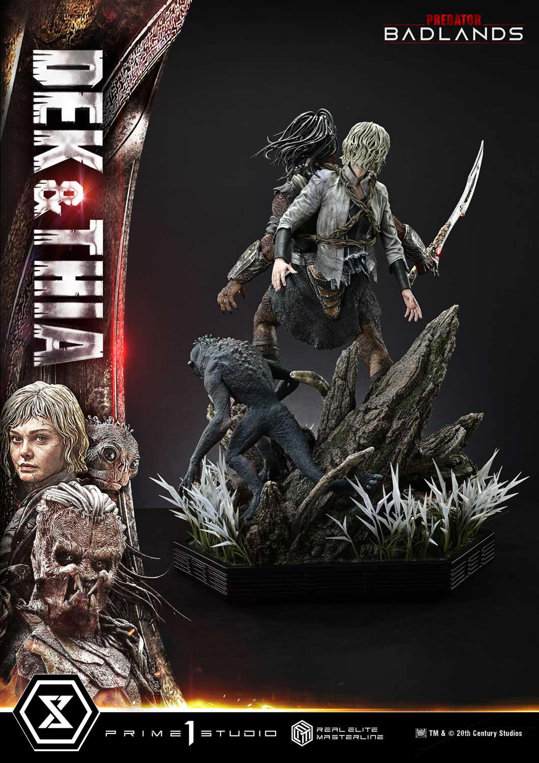 Predator: Badlands Real Elite Masterline Dek & Thia (Deluxe Ver.) 1/3 Scale Statue Gallery Image 51