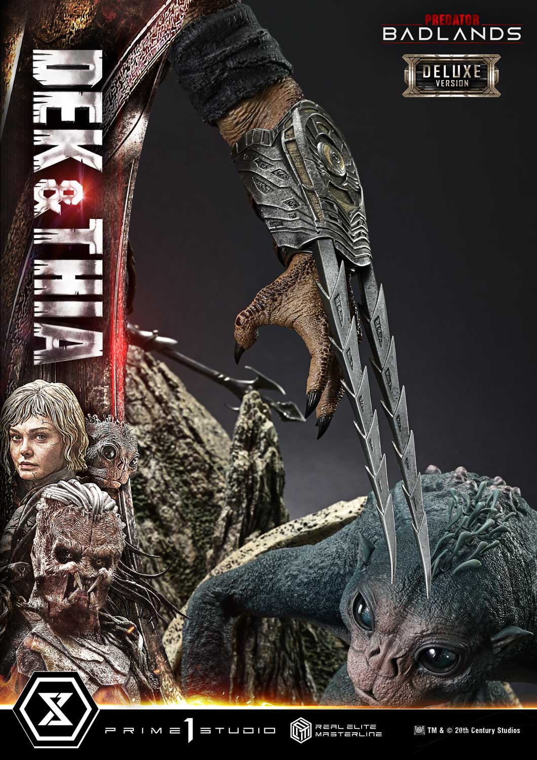 Predator: Badlands Real Elite Masterline Dek & Thia (Deluxe Ver.) 1/3 Scale Statue Gallery Image 22