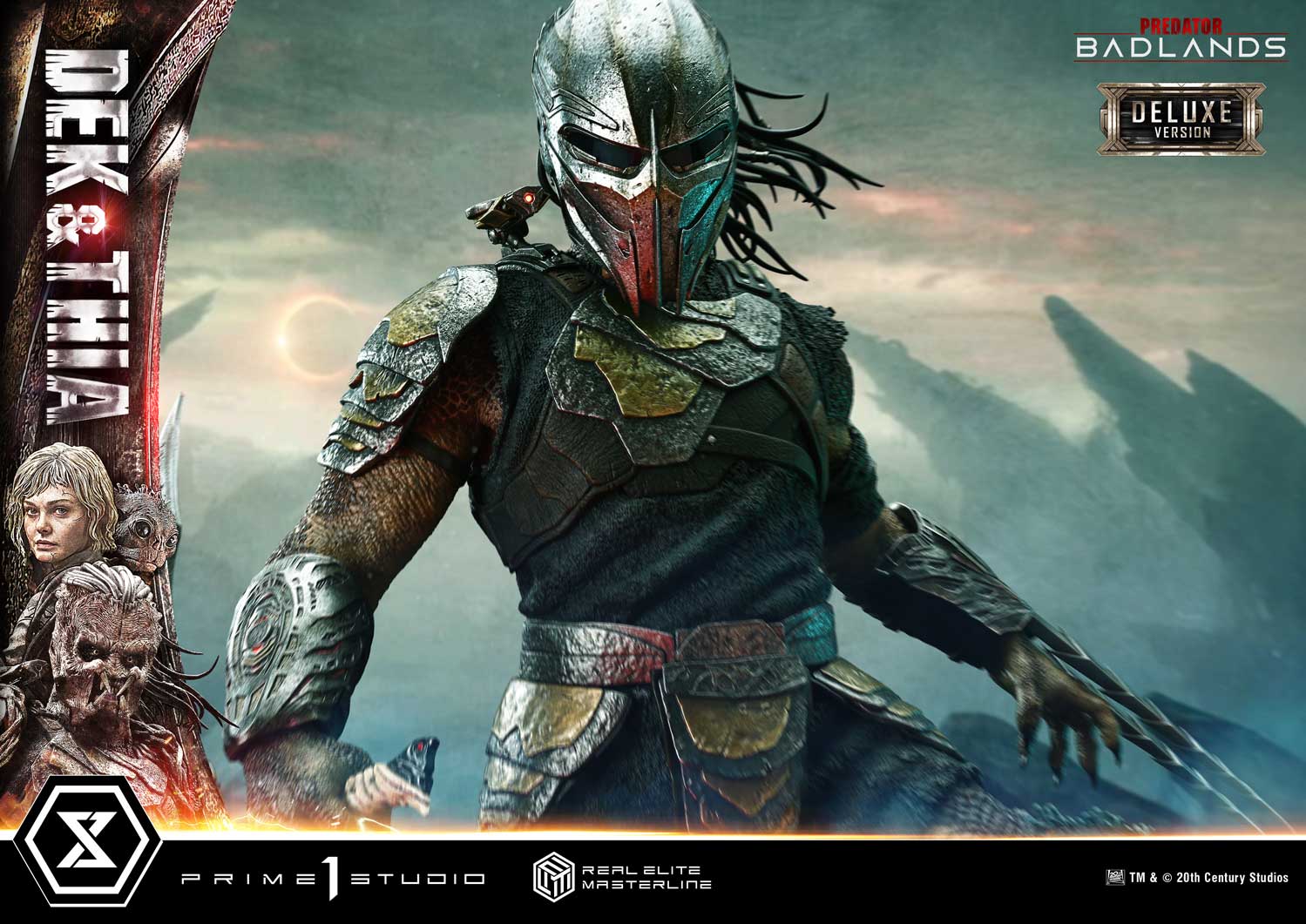 Predator: Badlands Real Elite Masterline Dek & Thia (Deluxe Ver.) 1/3 Scale Statue Gallery Image 15