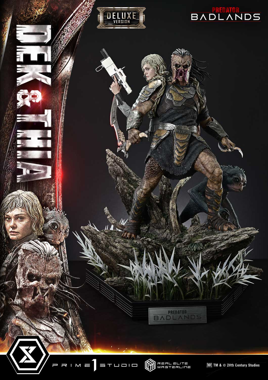 Predator: Badlands Real Elite Masterline Dek & Thia (Deluxe Ver.) 1/3 Scale Statue Gallery Image 47