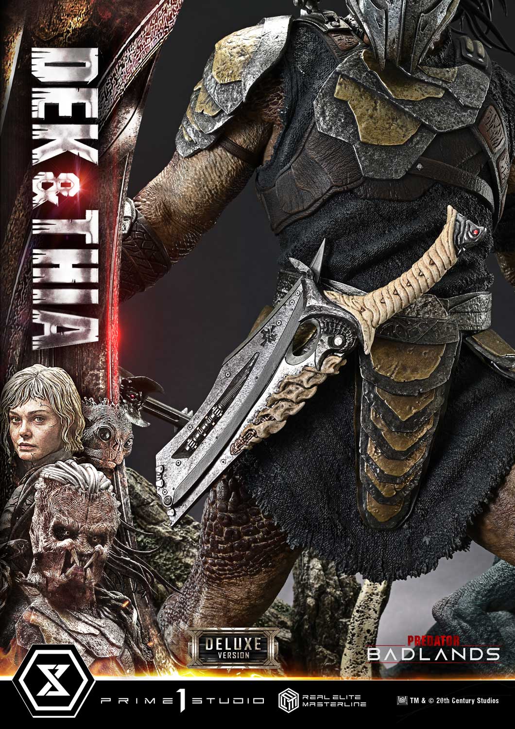 Predator: Badlands Real Elite Masterline Dek & Thia (Deluxe Bonus Ver.) 1/3 Scale Limited Edition Statue Gallery Image 34