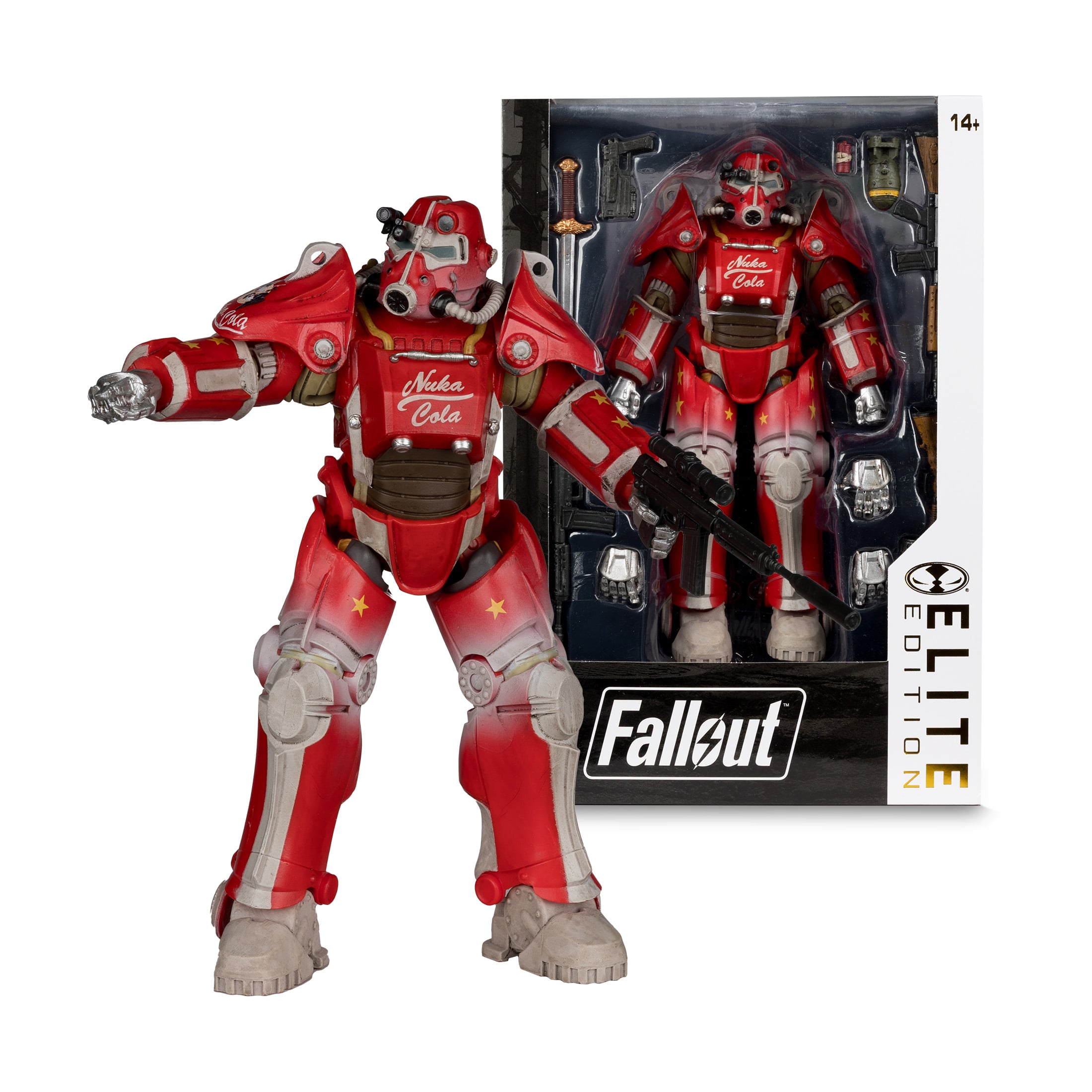 Fallout McFarlane Elite Edition #13 T-45B Nuka Cola Deluxe Action Figure Gallery Image 12