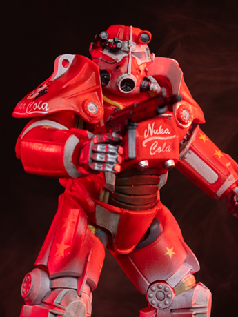 Image of Fallout McFarlane Elite Edition #13 T-45B Nuka Cola Deluxe Action Figure
