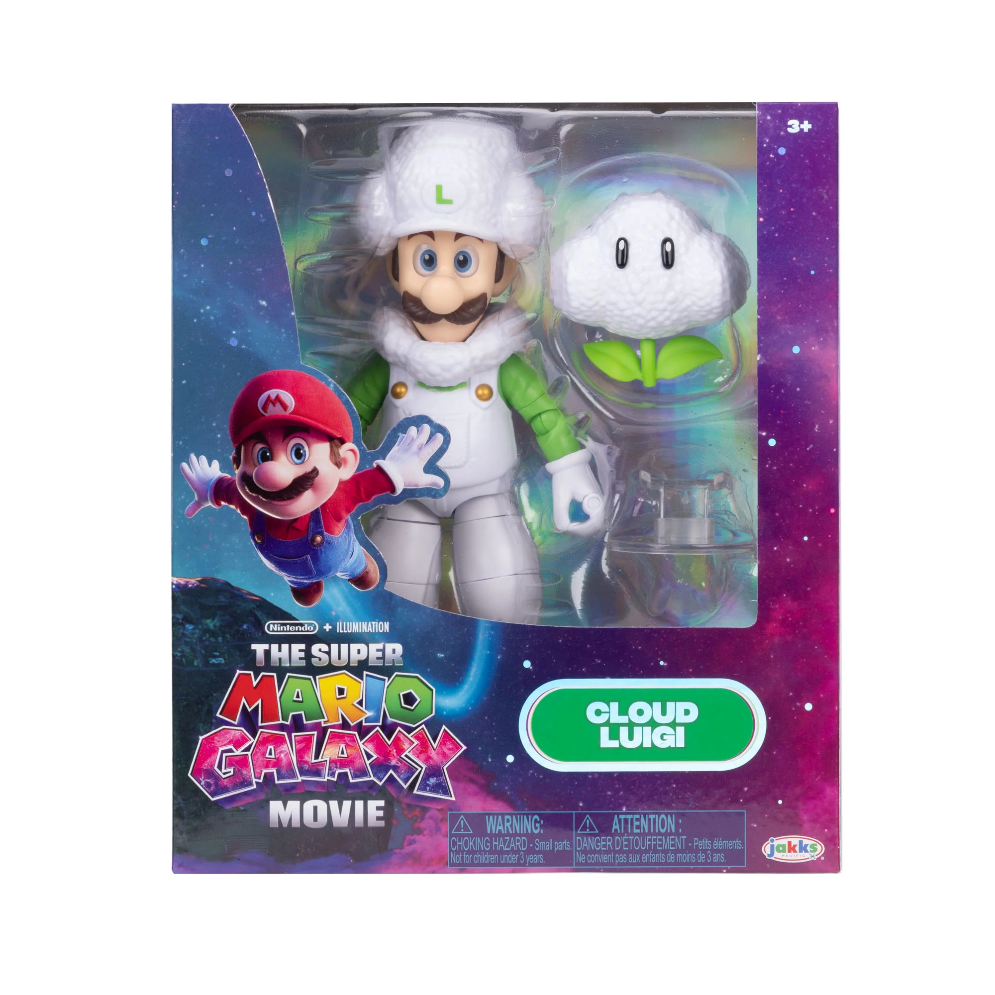 The Super Mario Galaxy Movie 5-Inch Scale Set of 3 Action Figures